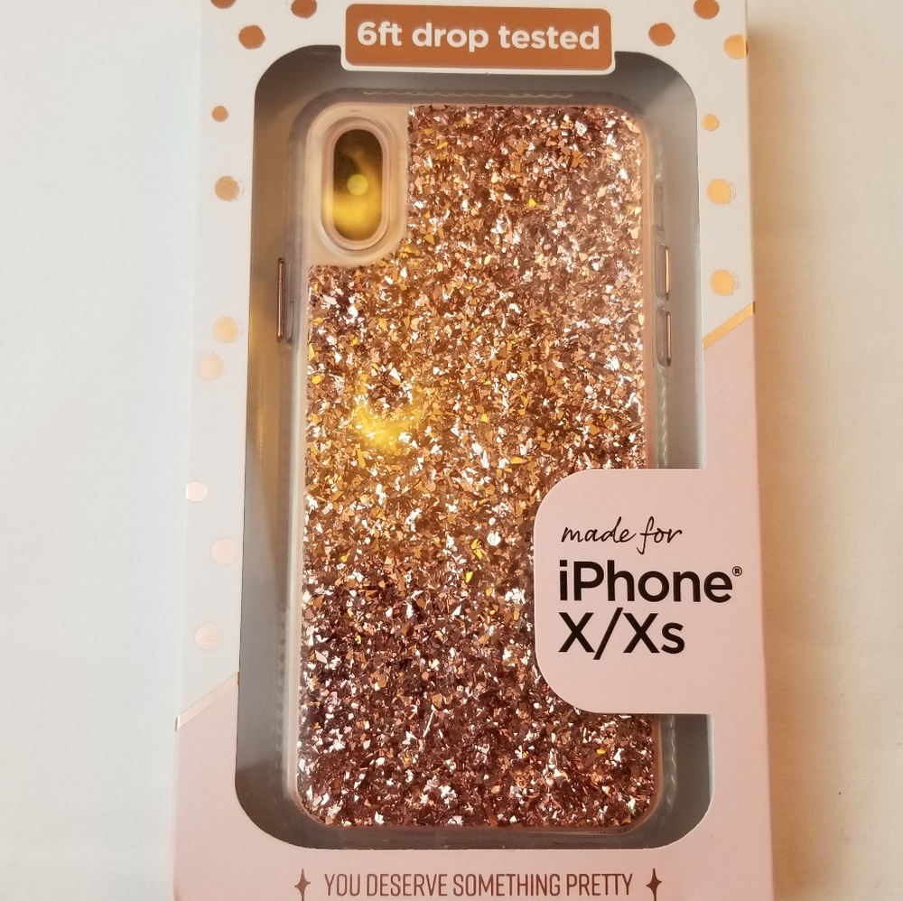Protective & Pretty iphone X/Xs Pink Case